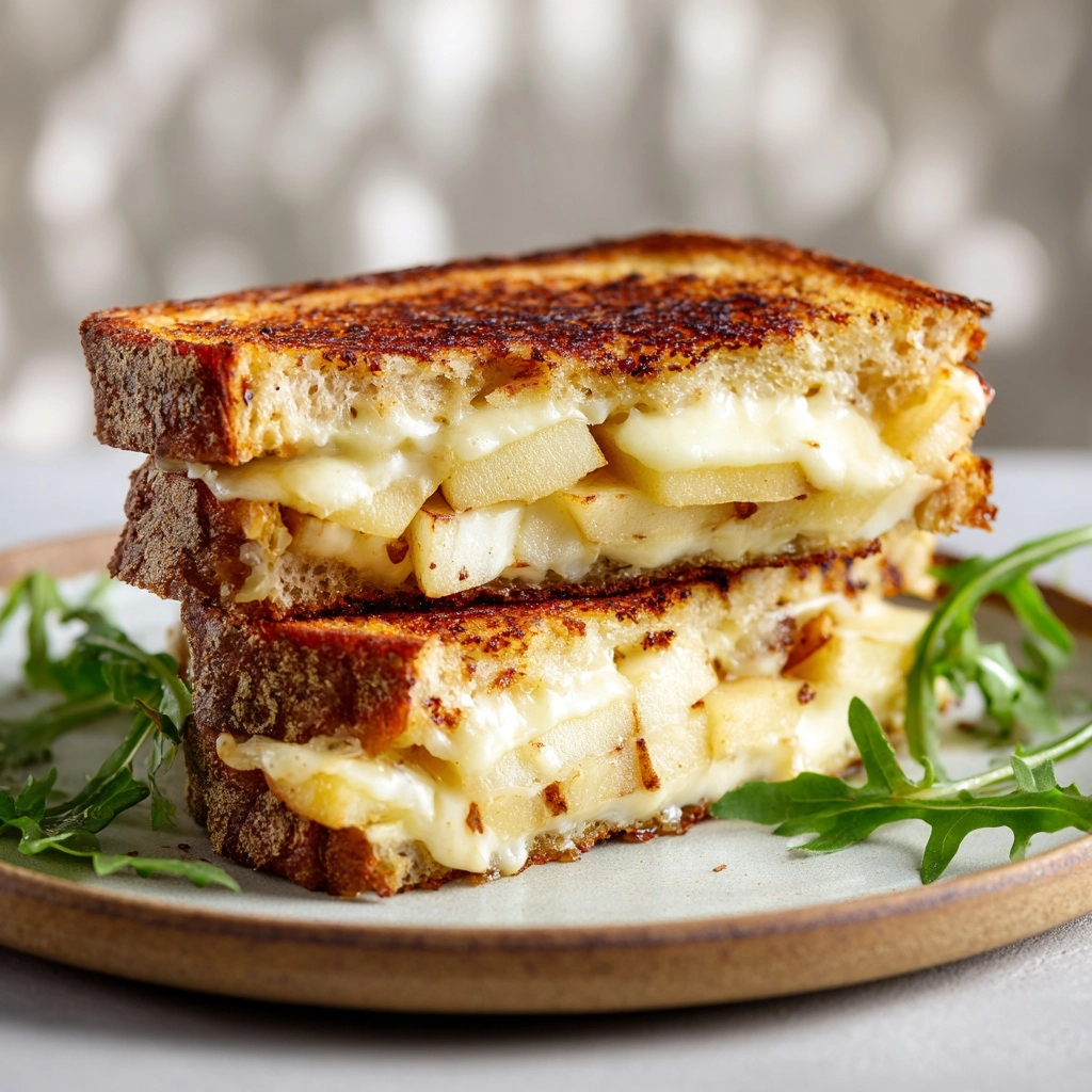 Cinnamon Sugar Brie and Apple Grilled Cheese Recipe - Recipe Image