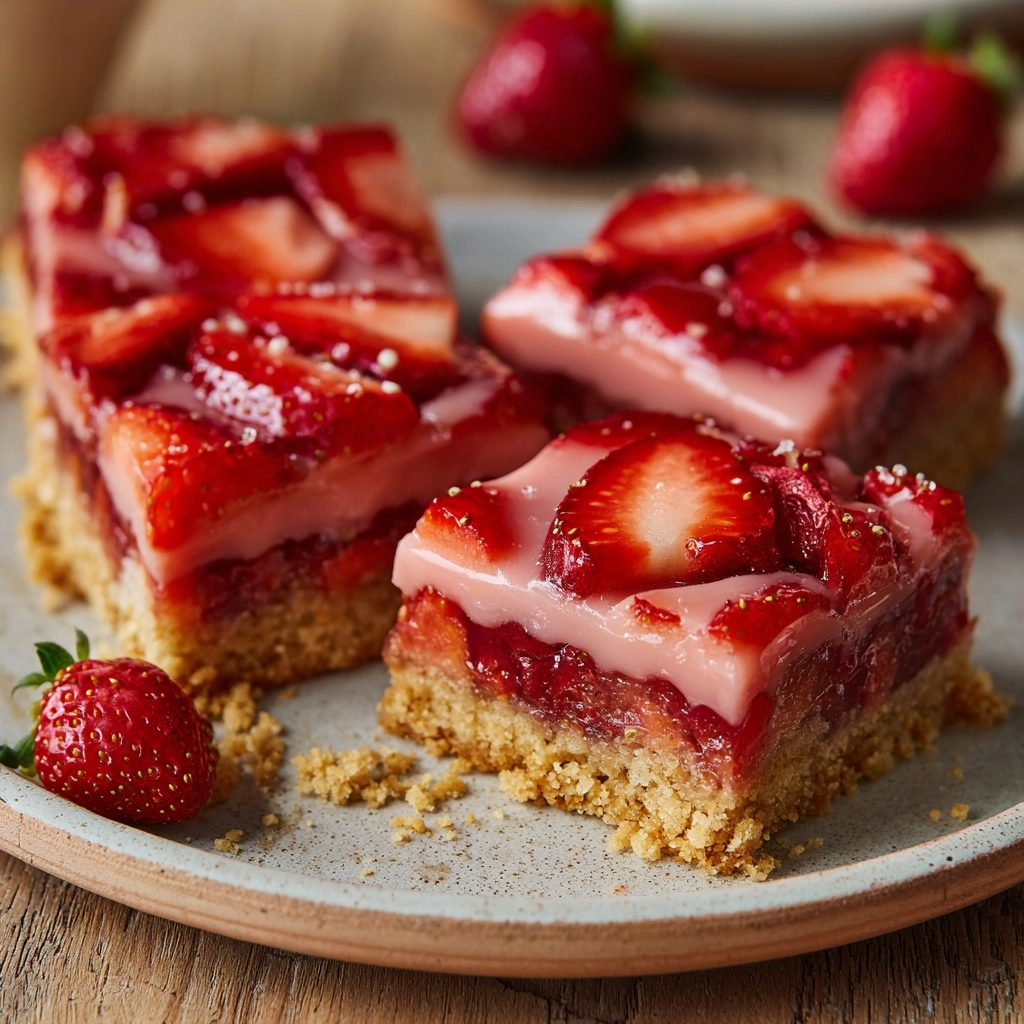 Strawberry Bars Recipe - Recipe Image