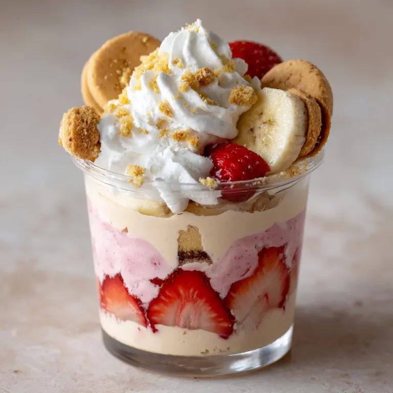 Strawberry Cheesecake Banana Pudding Recipe