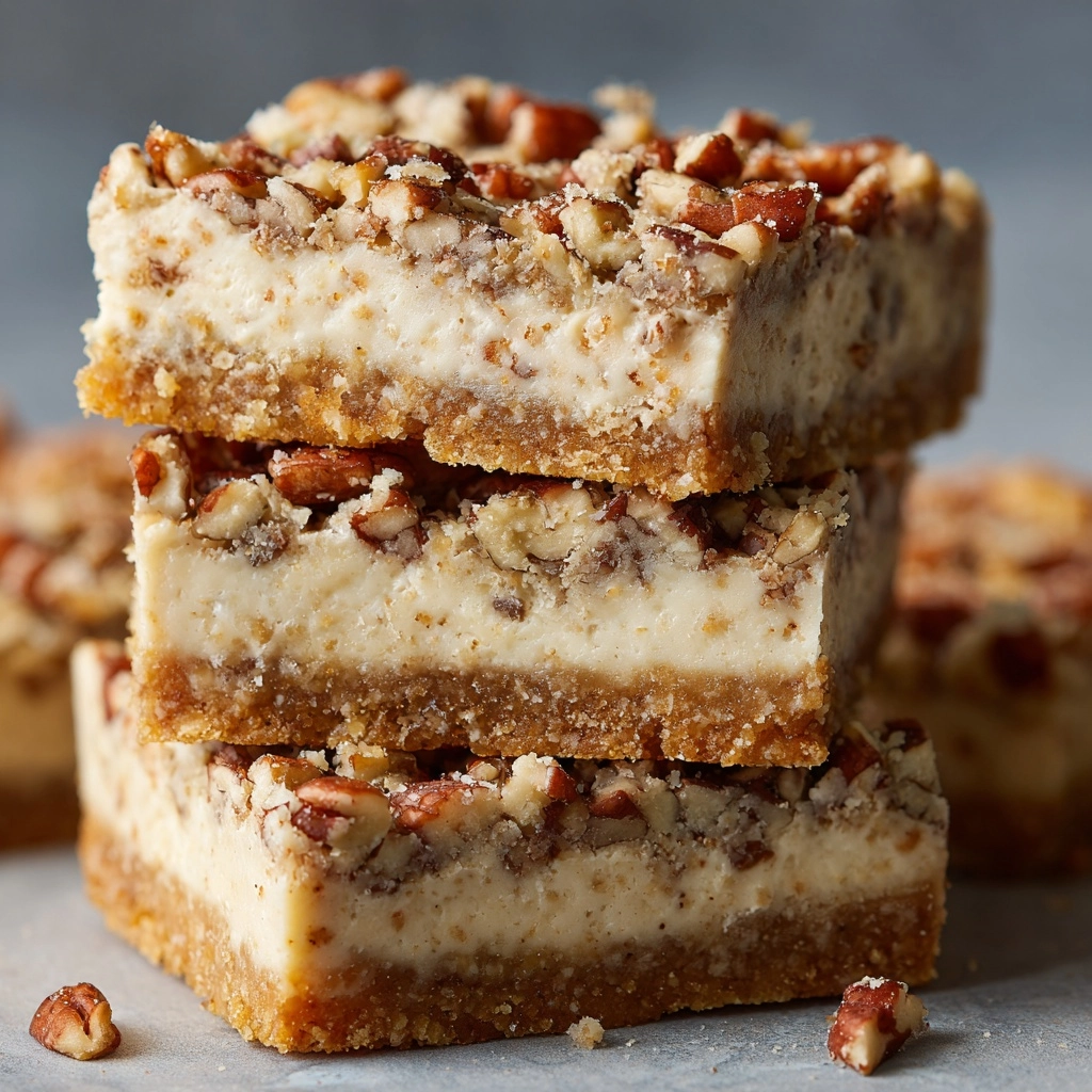 Pecan Shortbread Bars Recipe - Recipe Image