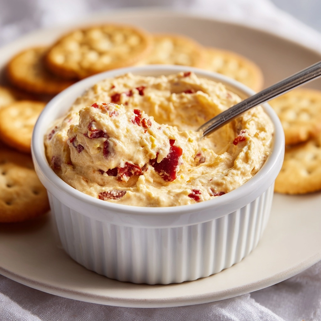 Smoked Gouda Pimento Cheese Dip Recipe - Recipe Image