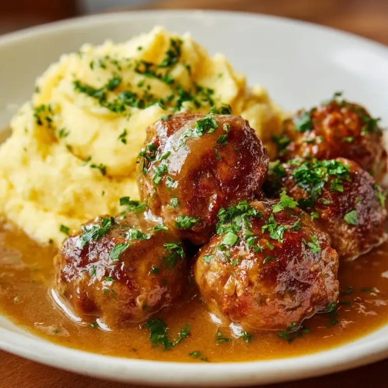 Gravy Lover’s Meatballs Recipe