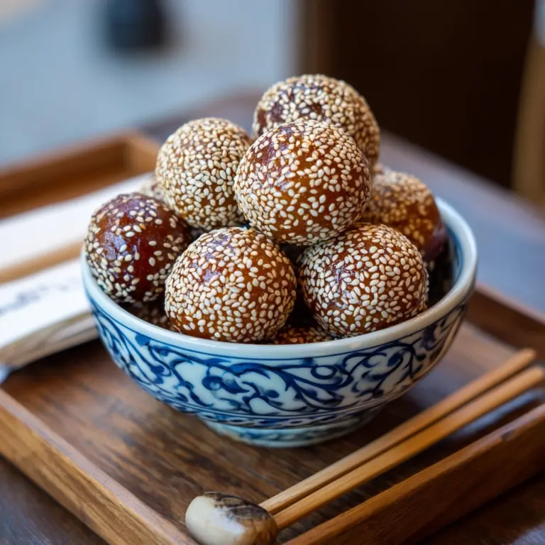 Sweet Potato Sesame Balls Recipe