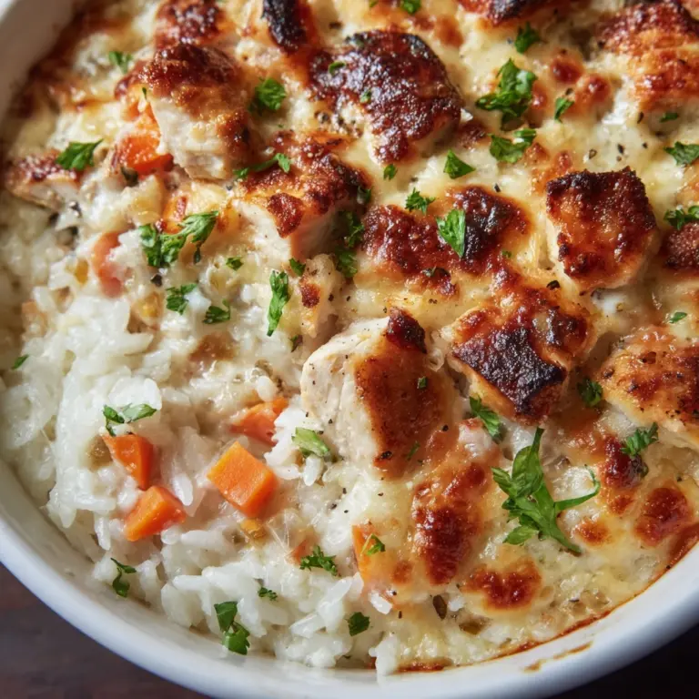 Creamy Chicken and Rice Casserole Recipe