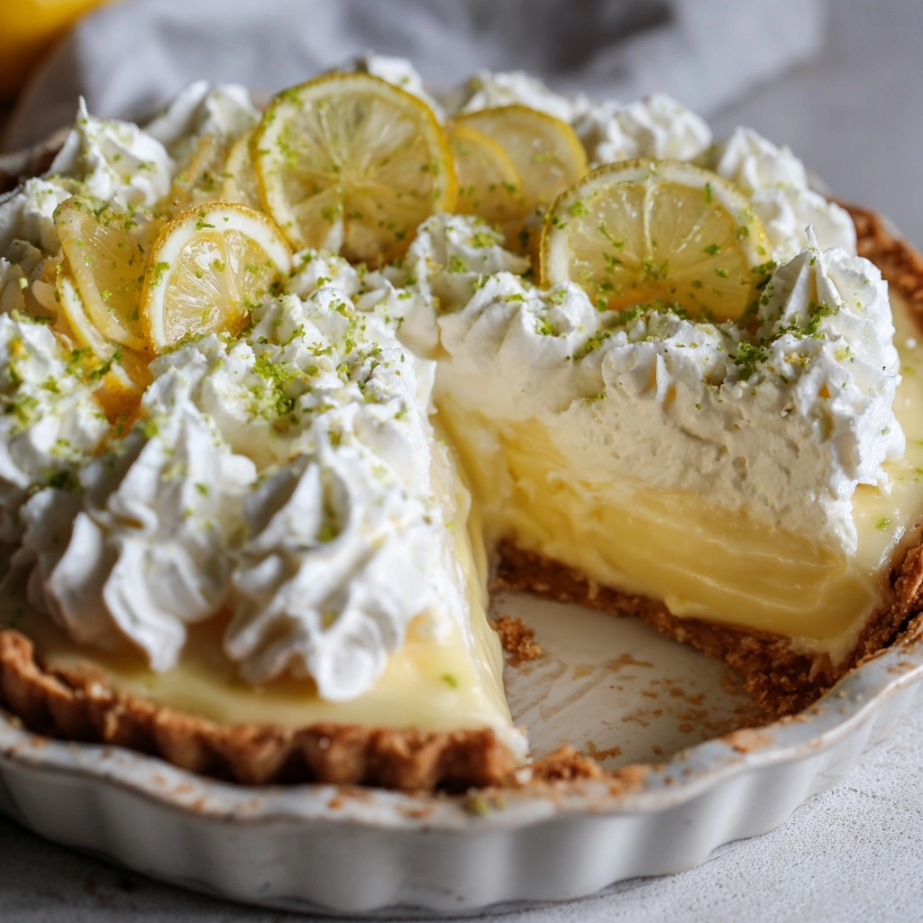 Lemon Angel Pie Recipe - Recipe Image