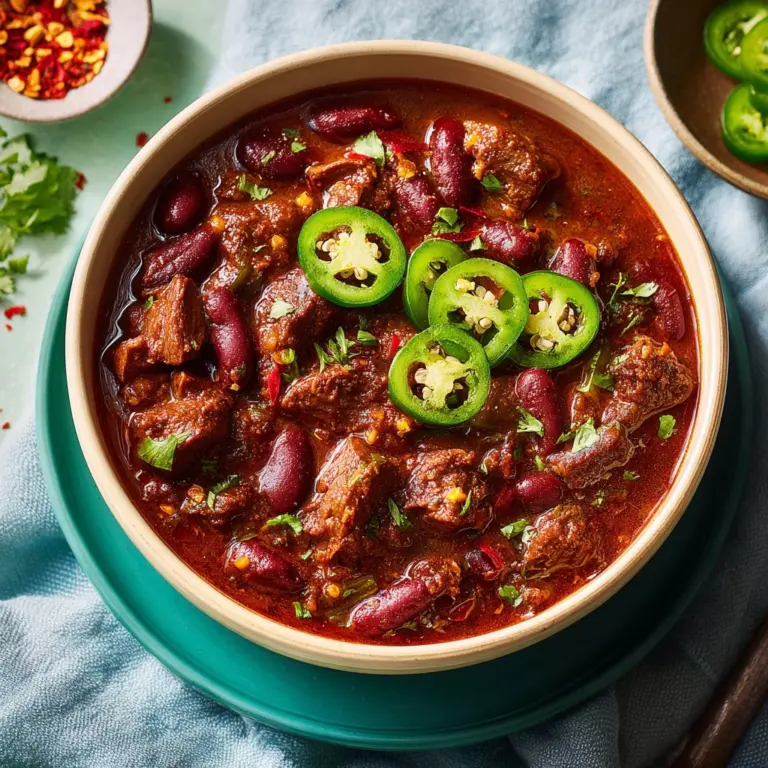 Short Rib and Chorizo Chili Recipe