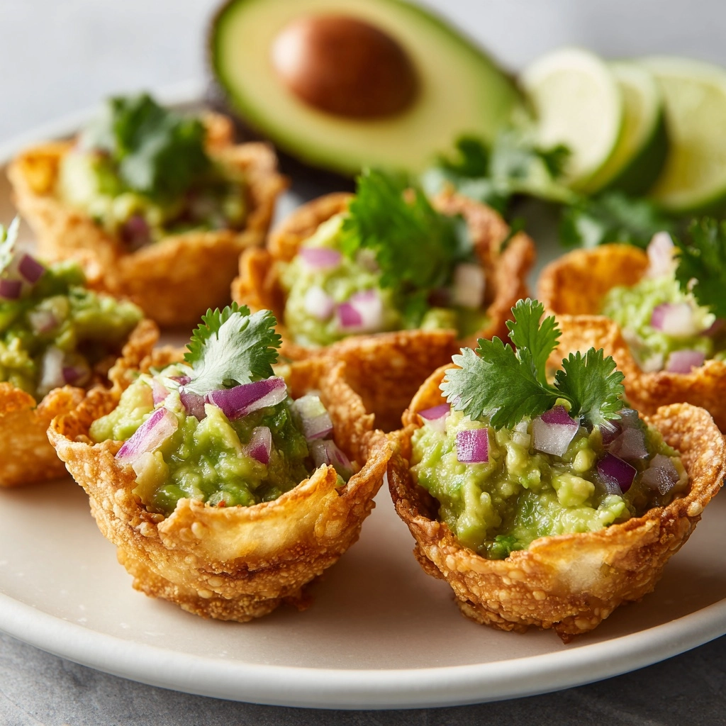Guacamole Cups Recipe - Recipe Image