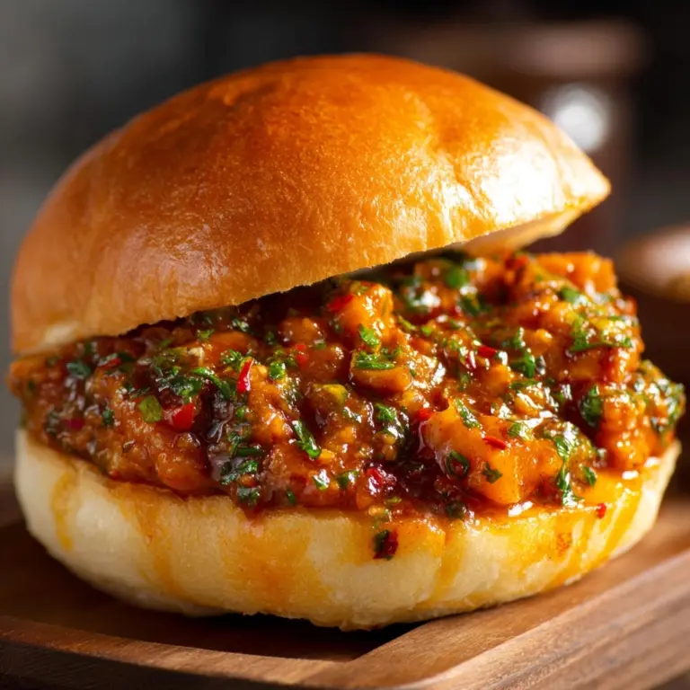 Cajun Chicken Sloppy Joes Recipe