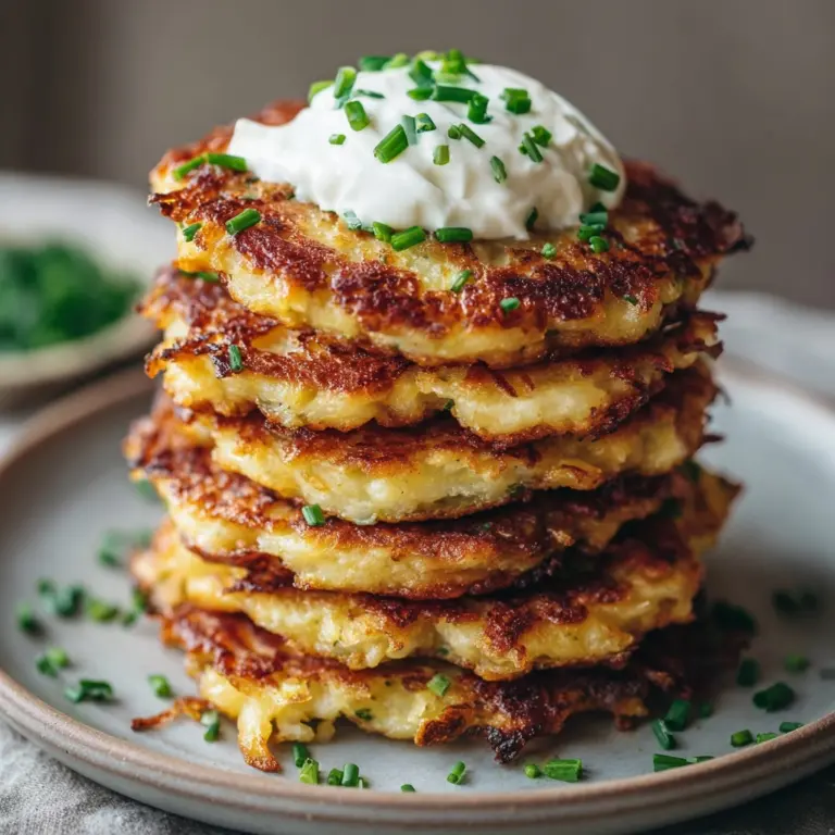 German Potato Pancakes Recipe