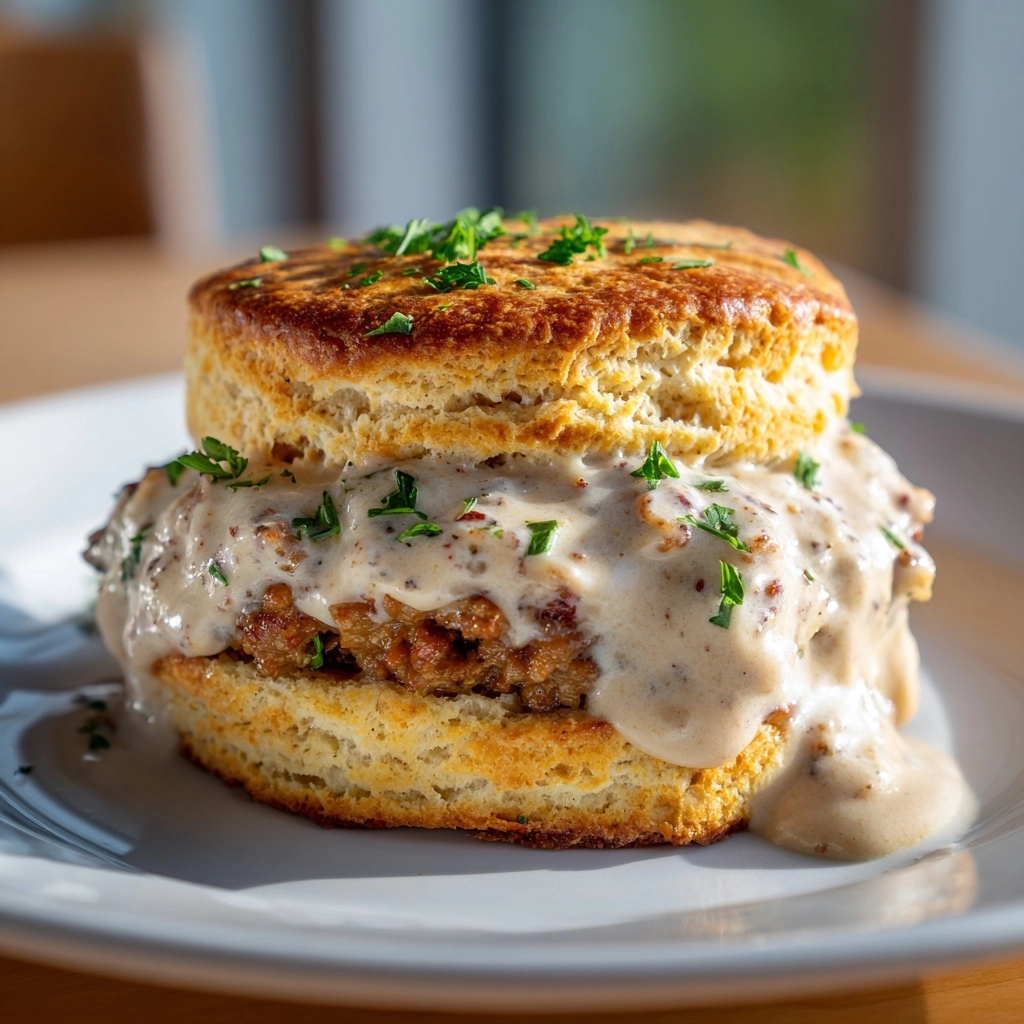 Biscuits and Gravy Recipe - Recipe Image
