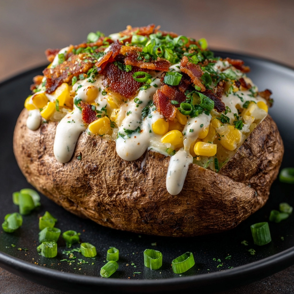 Loaded Baked Potatoes Recipe - Recipe Image