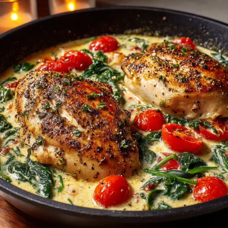 Creamy Tuscan Chicken Recipe