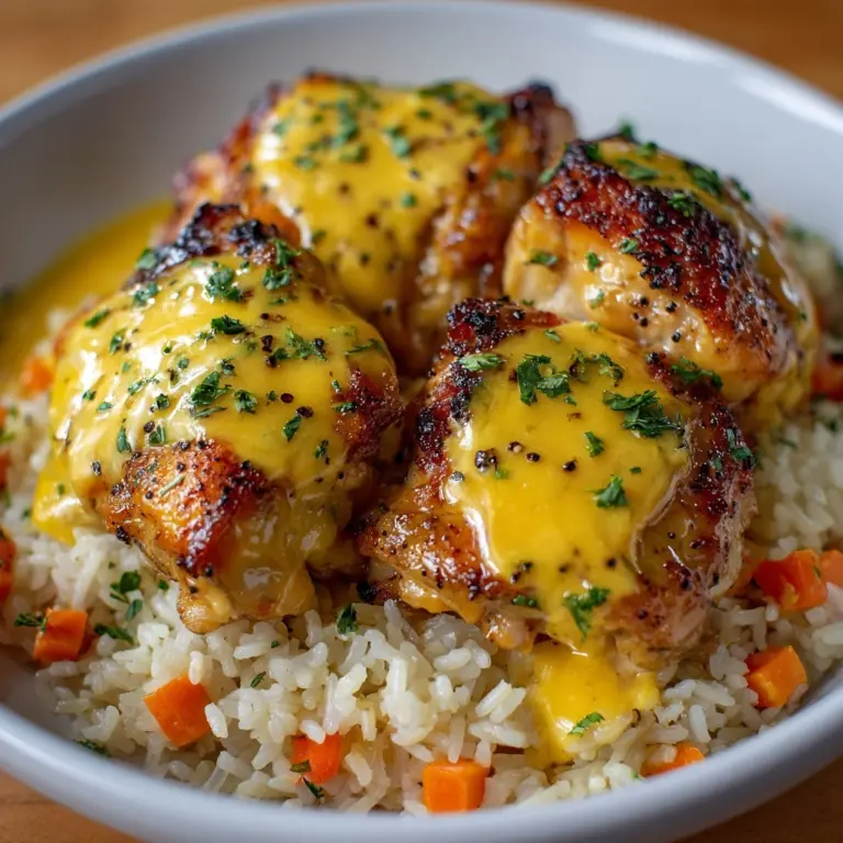 Smothered Chicken and Rice Recipe
