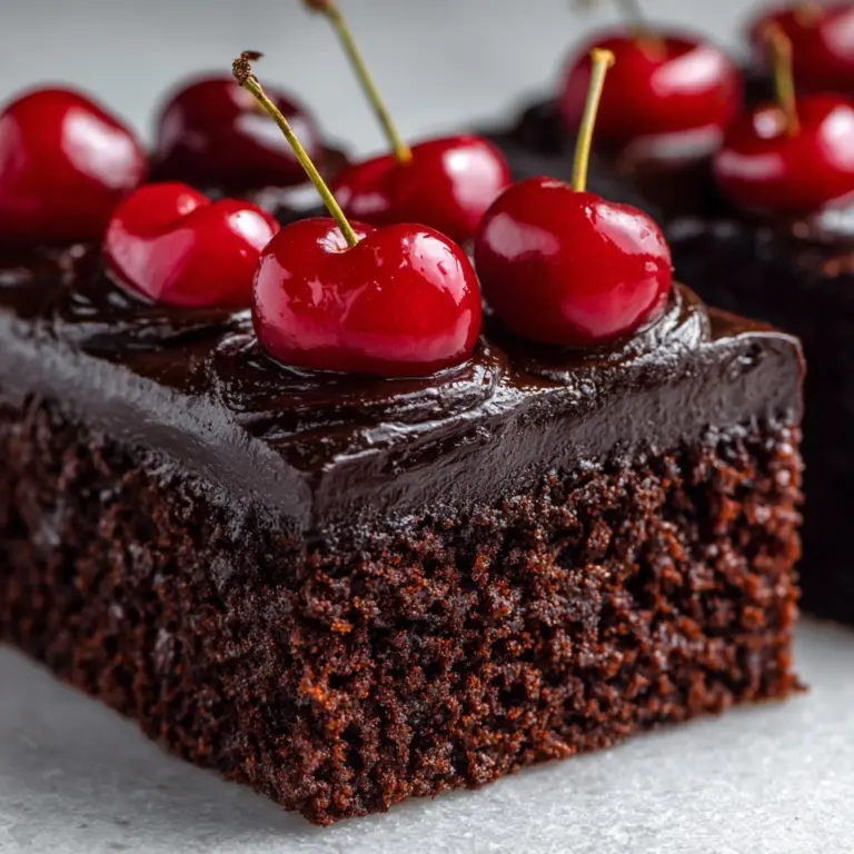 Dr Pepper Cherry Cake Recipe