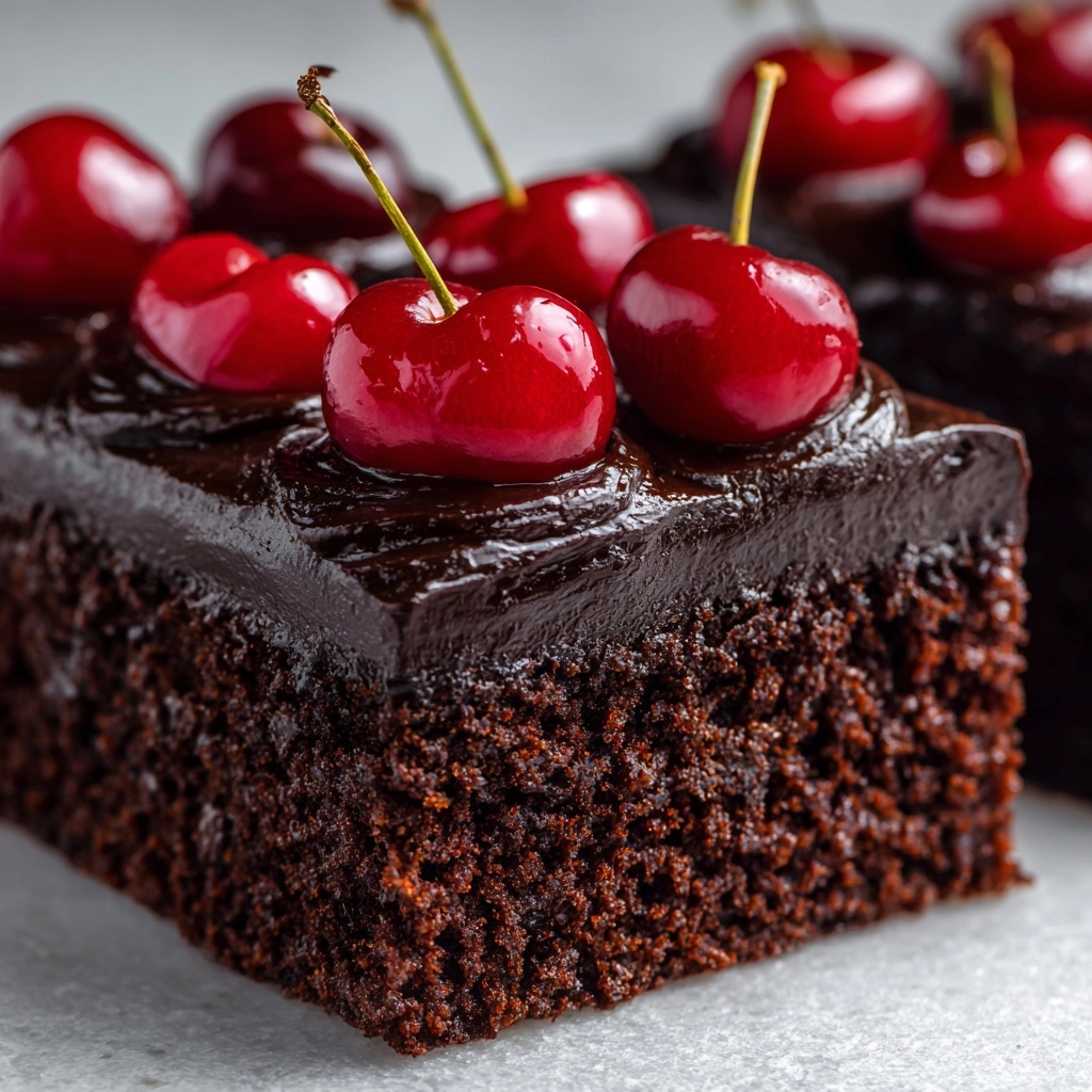 Dr Pepper Cherry Cake Recipe - Recipe Image