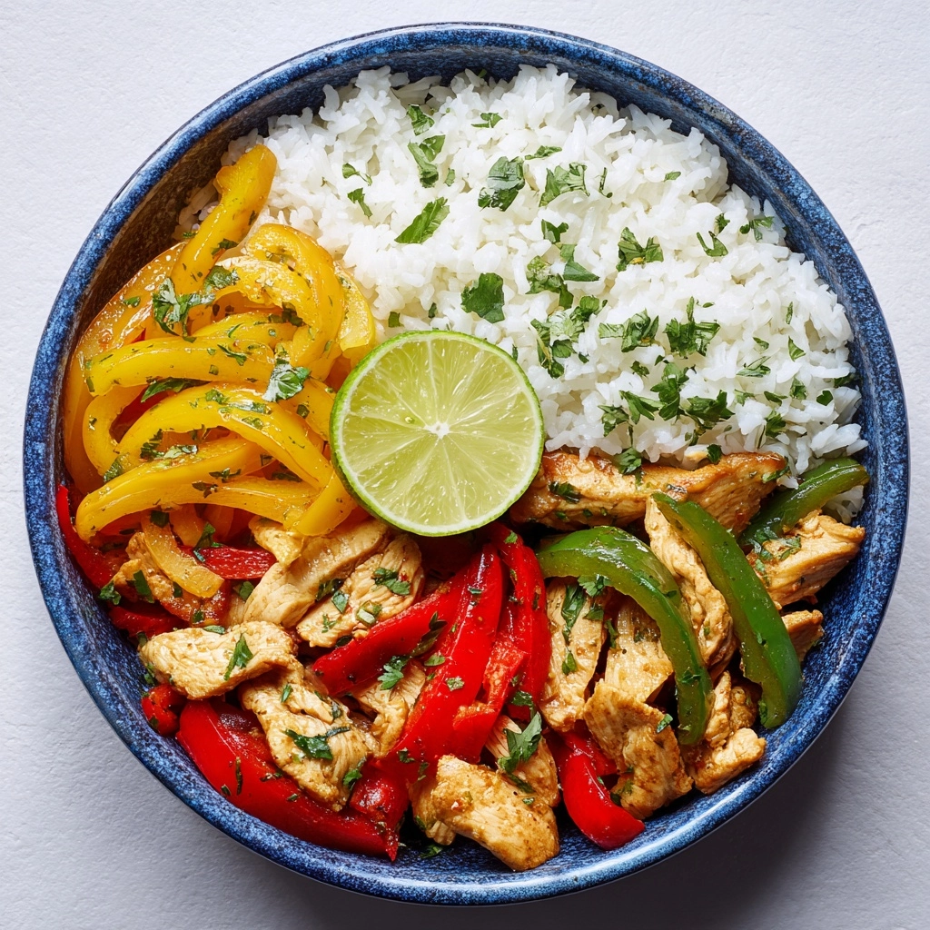 Chicken Fajita Bowl Recipe - Recipe Image
