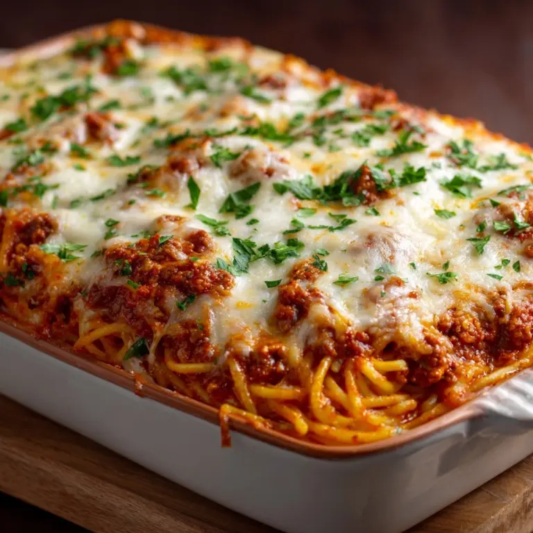 Baked Spaghetti: A Family Favorite Recipe