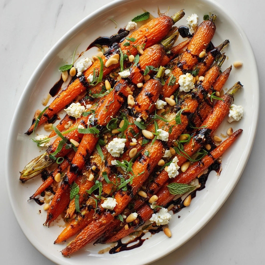 Oven Roasted Carrots with Goat Cheese Recipe - Recipe Image