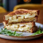 Cinnamon Sugar Brie and Apple Grilled Cheese Recipe