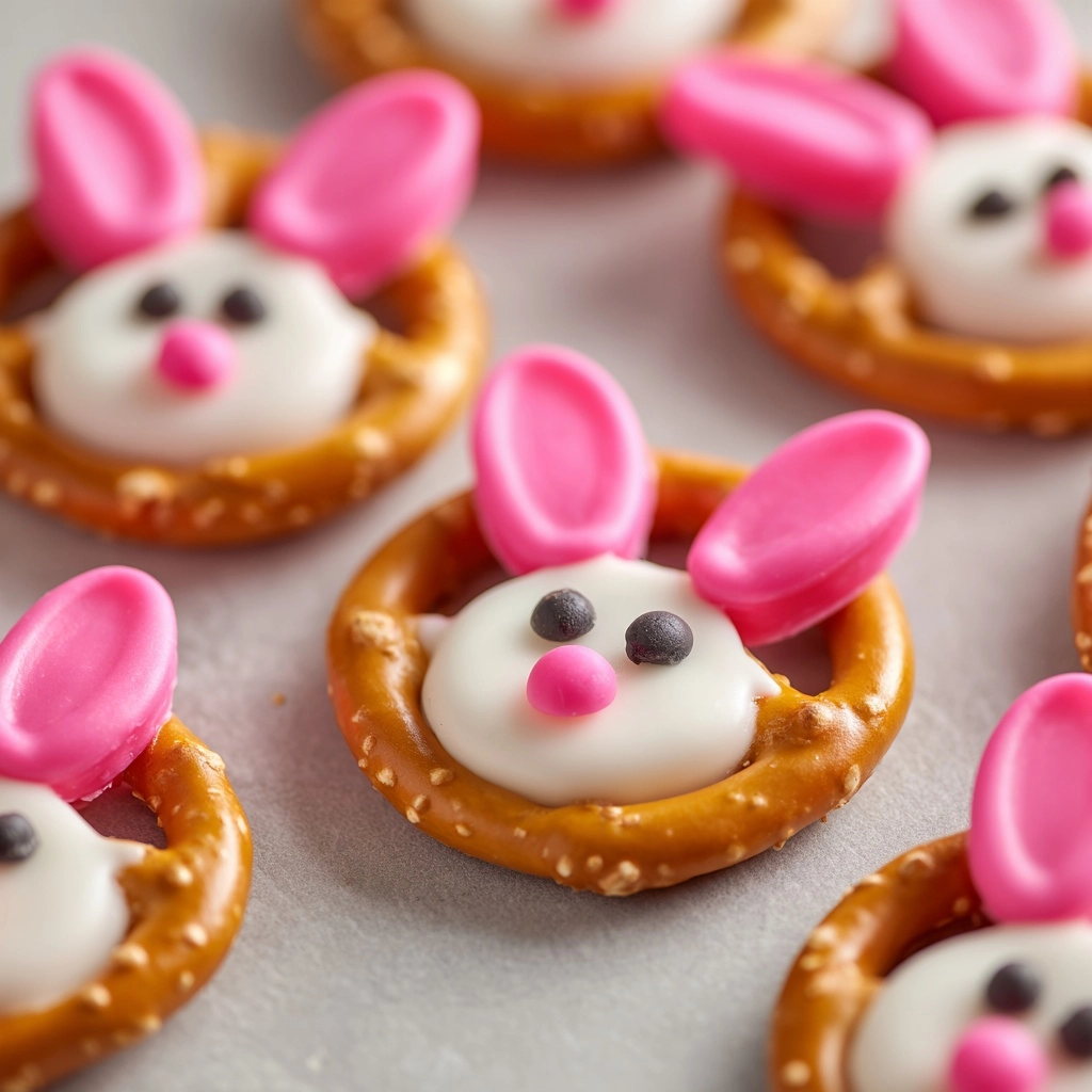 Bunny Pretzels Recipe - Recipe Image