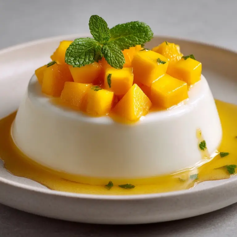Mango Panna Cotta Delight Recipe