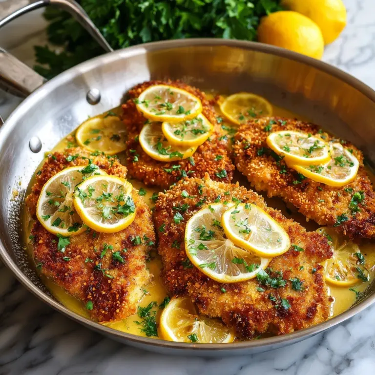 Parmesan Lemon Chicken Recipe