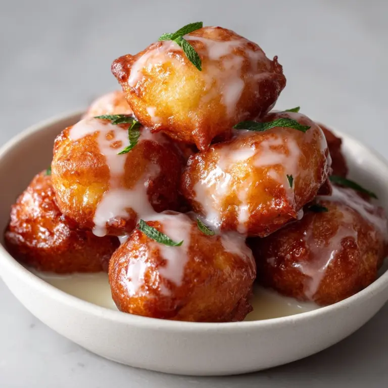Apple Fritter Bites Recipe