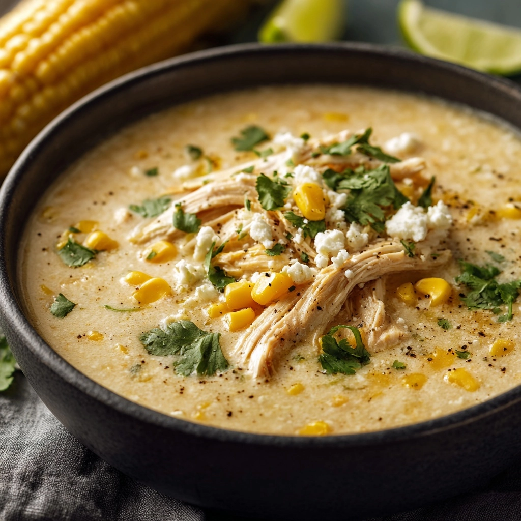 Mexican Street Corn Soup Recipe - Recipe Image