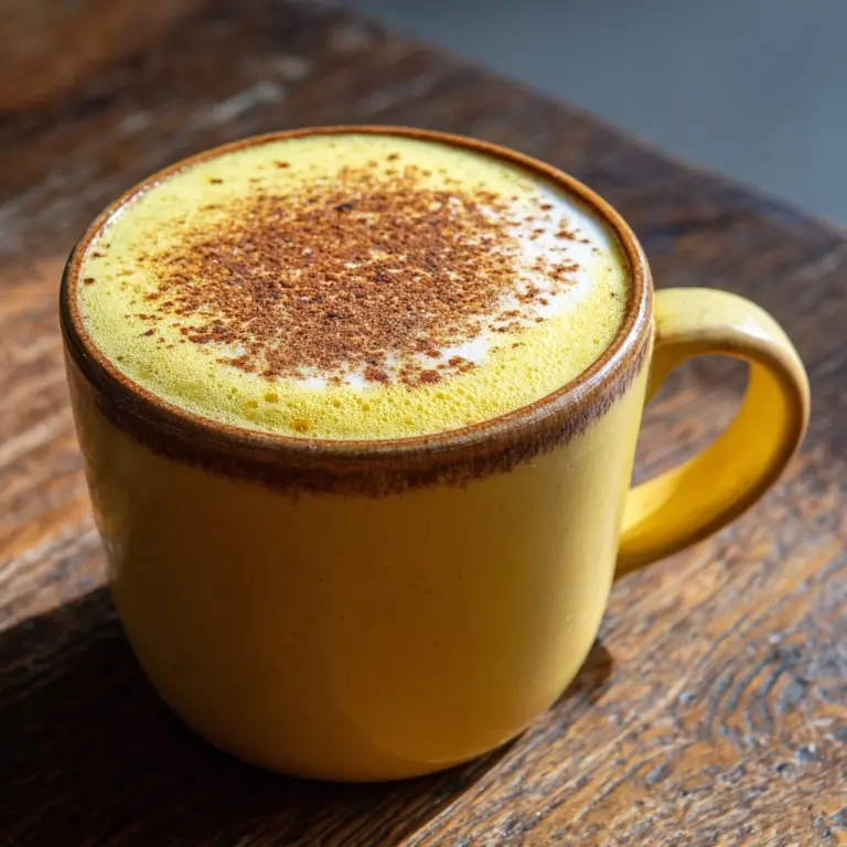Golden Glow Turmeric Latte Bliss Recipe