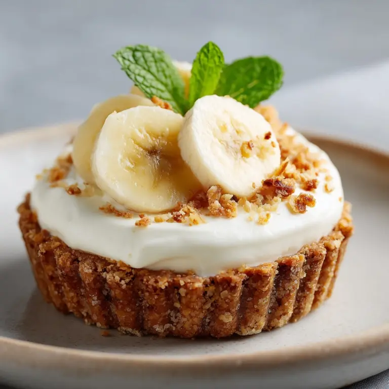 No-Bake Mini Banana Cream Pies Recipe