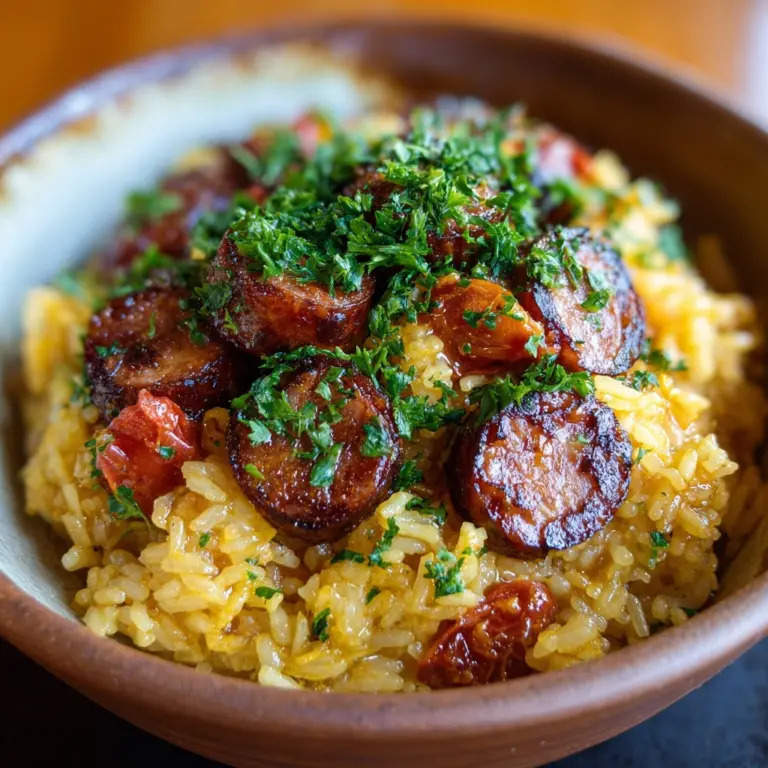 Smoked Sausage and Rice Recipe