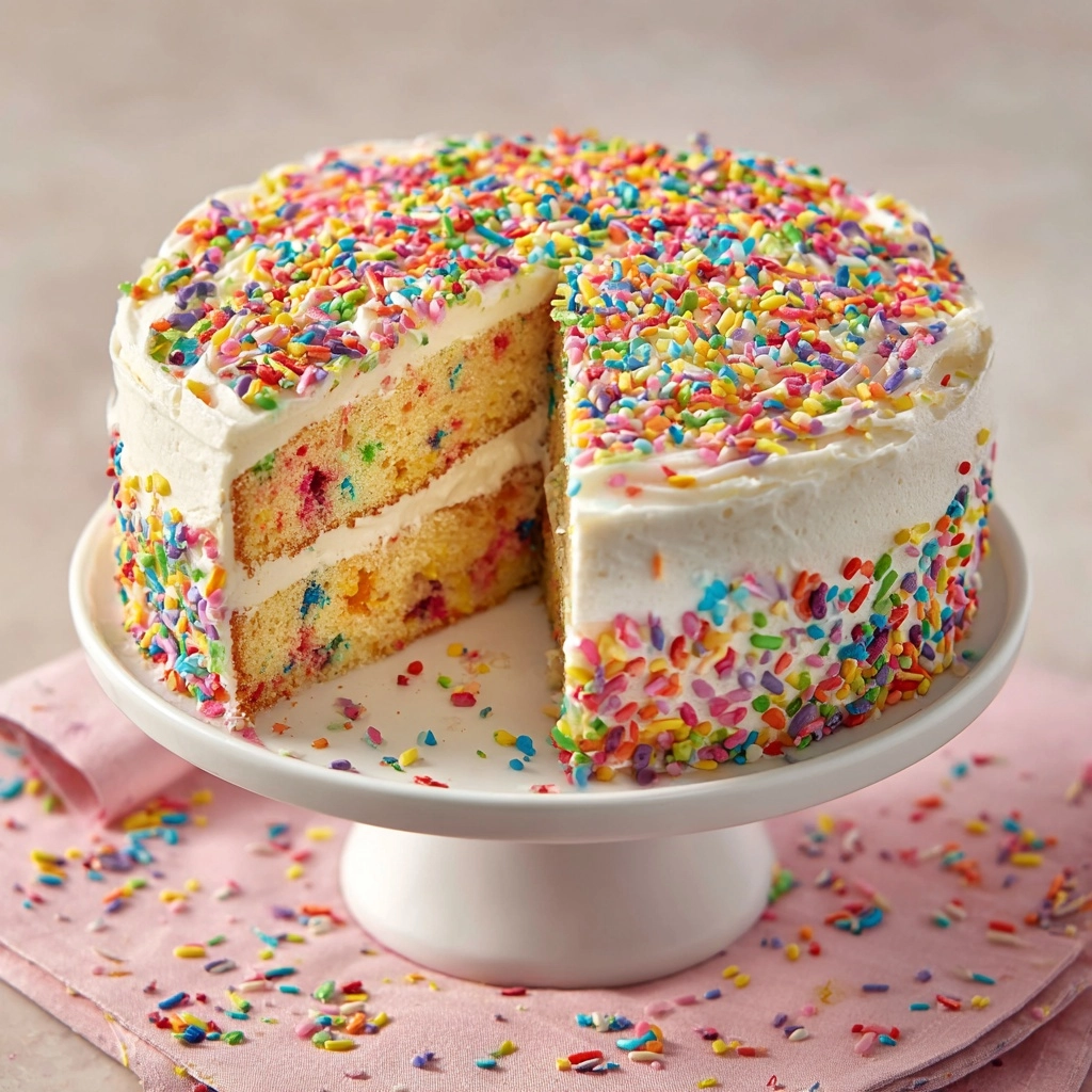 Funfetti Cake Recipe - Recipe Image