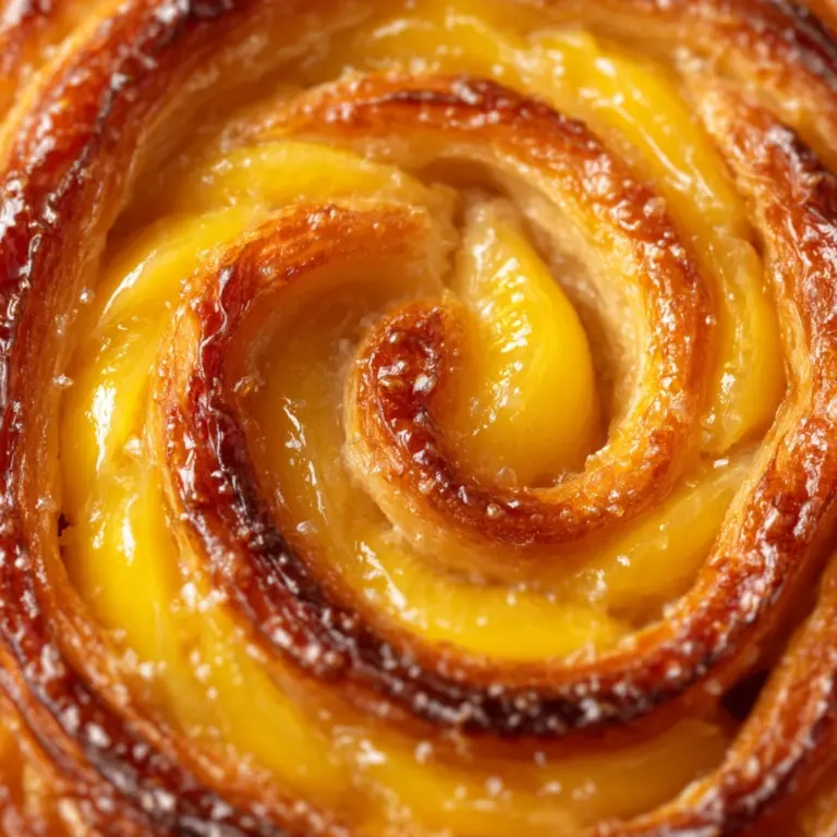 Peach Pie Cinnamon Rolls Recipe