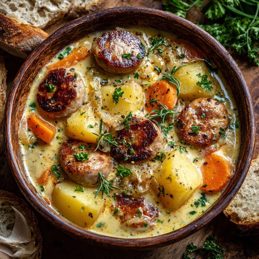 Kielbasa Potato Soup Recipe - Recipe Image
