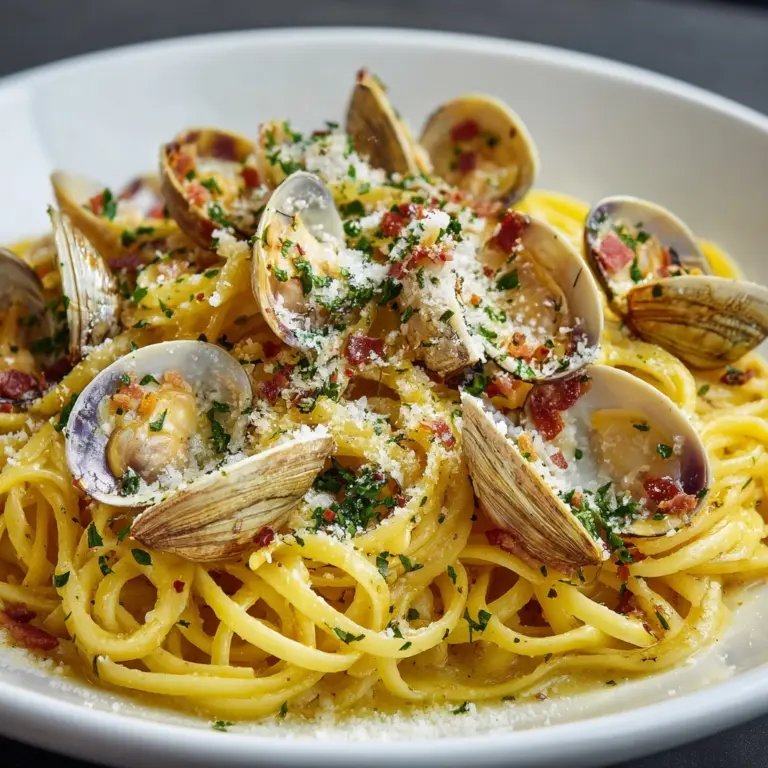 Easy Linguine with Clam Sauce Recipe