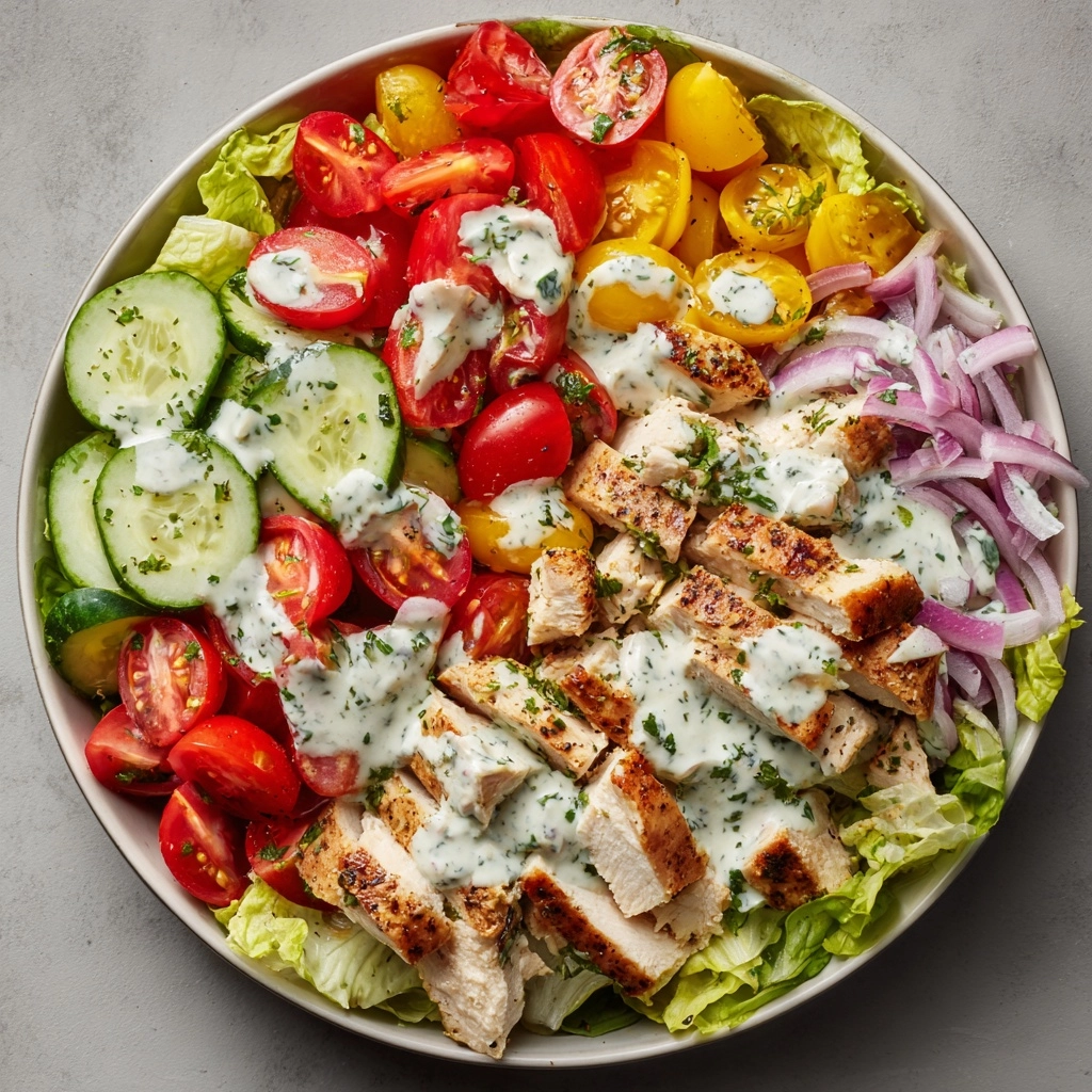 Tzatziki Chicken Salad Recipe - Recipe Image