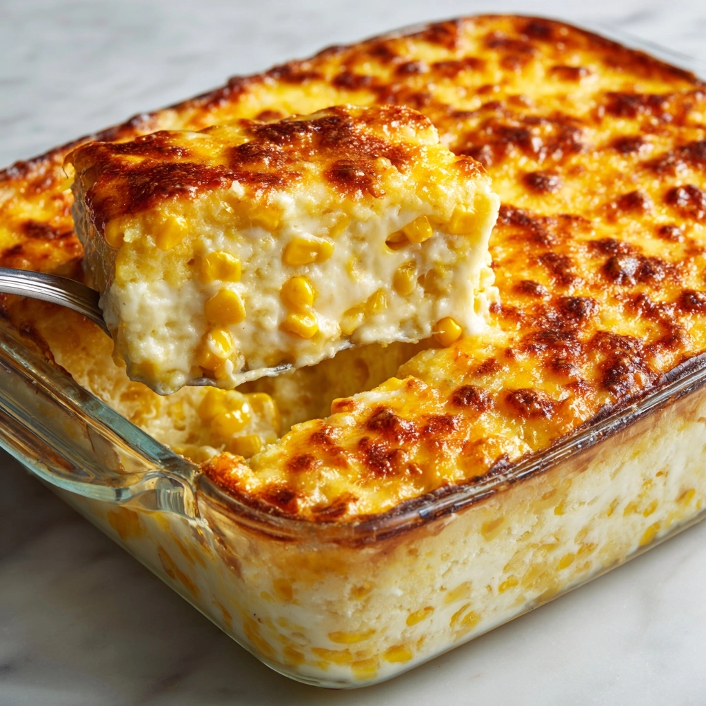 Cream Cheese Corn Casserole Recipe - Recipe Image