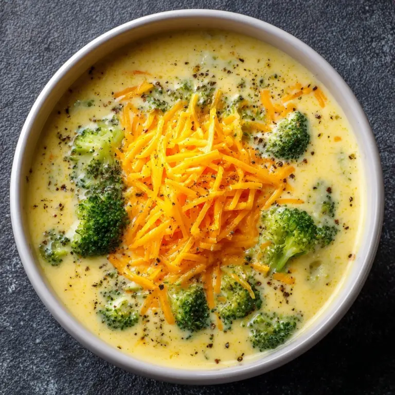 Broccoli Cheese Soup: An Amazing Ultimate Recipe for Comfort Food Recipe