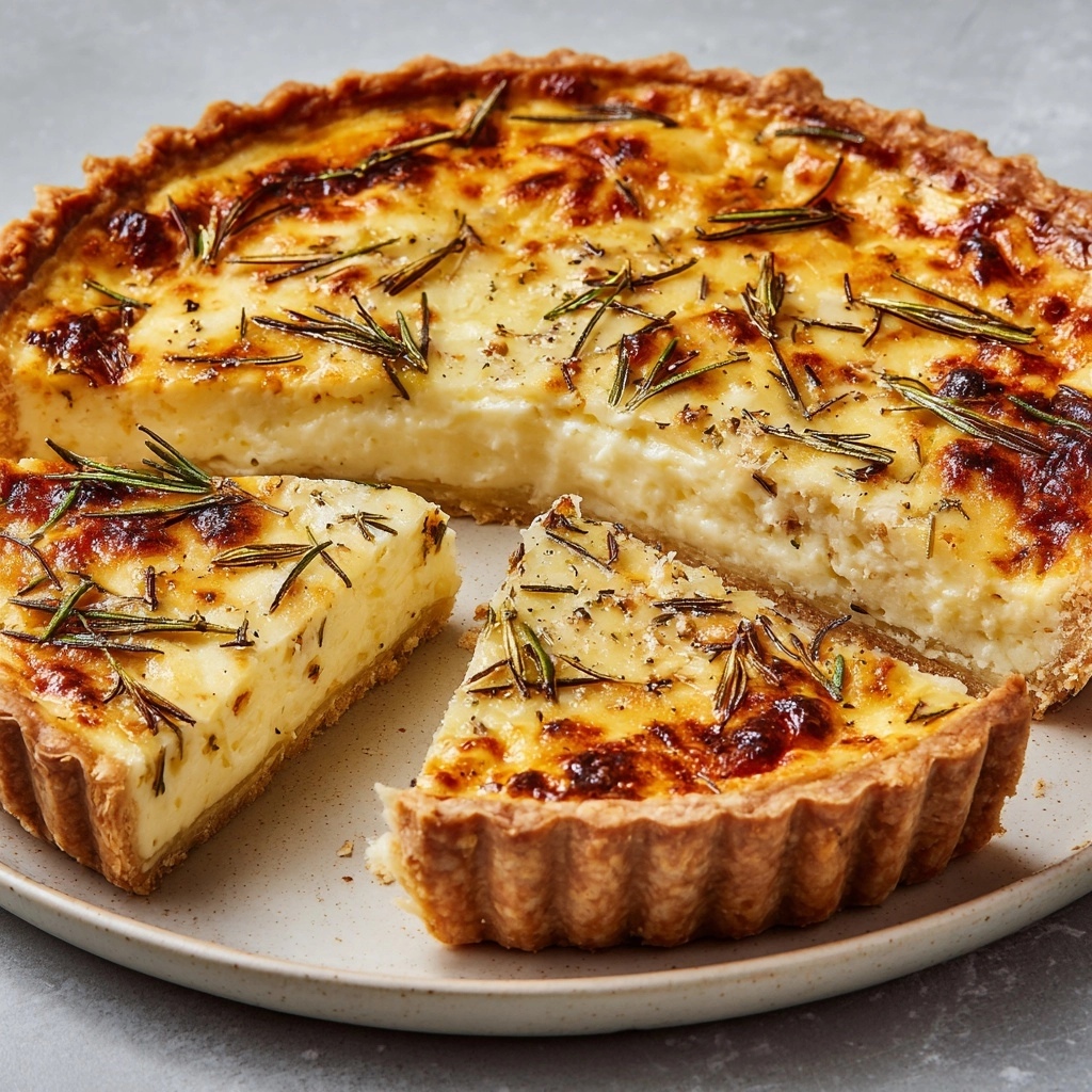 Crab and Tarragon Tart Recipe - Recipe Image