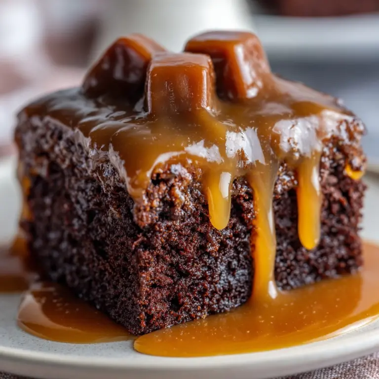 Chocolate Sticky Toffee Pudding: A Decadent Delight Recipe