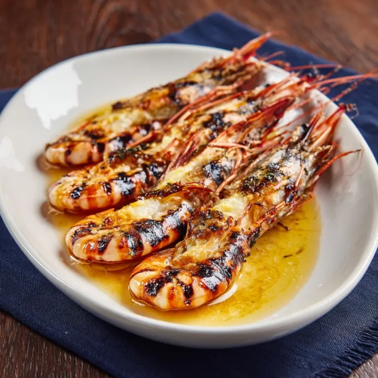 Char-Grilled King Prawns with Lemon: An Incredible Ultimate Recipe