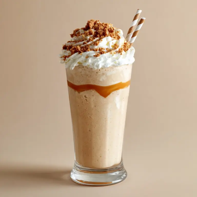 The Toffee Coffee Frappé Recipe