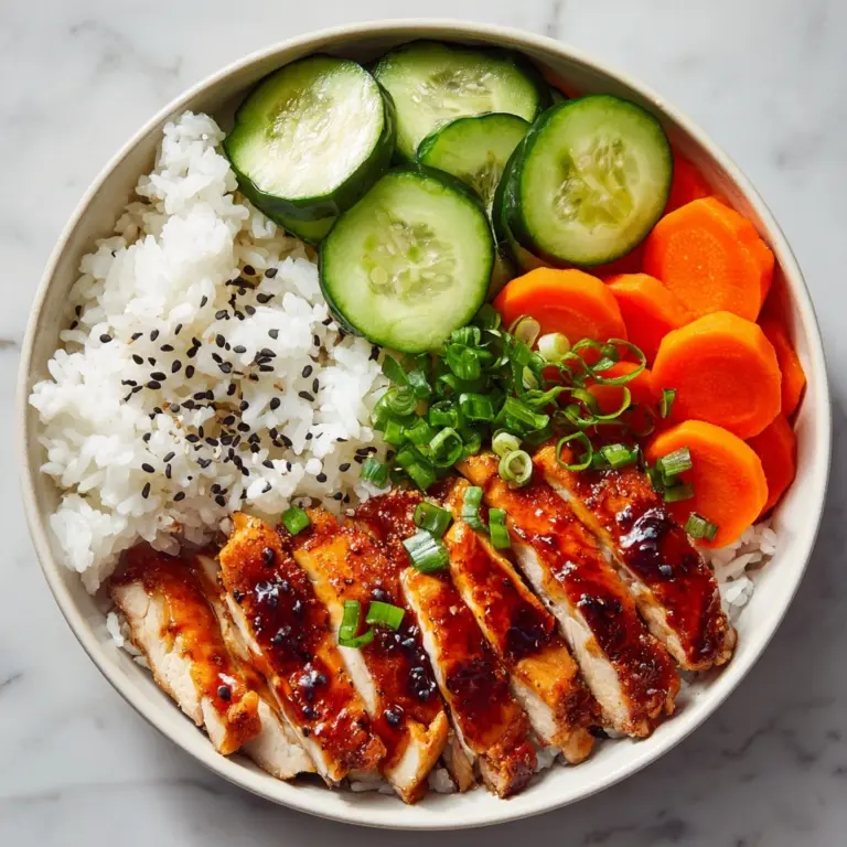 Hot Honey Chicken Bowls Recipe