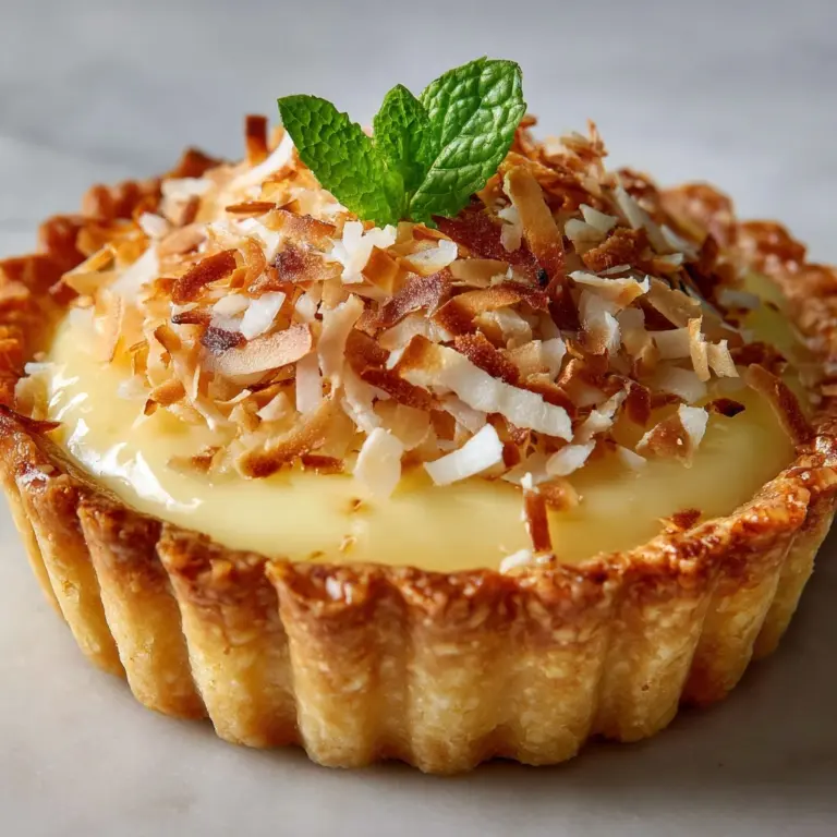 Mini Coconut Cream Pie Recipe