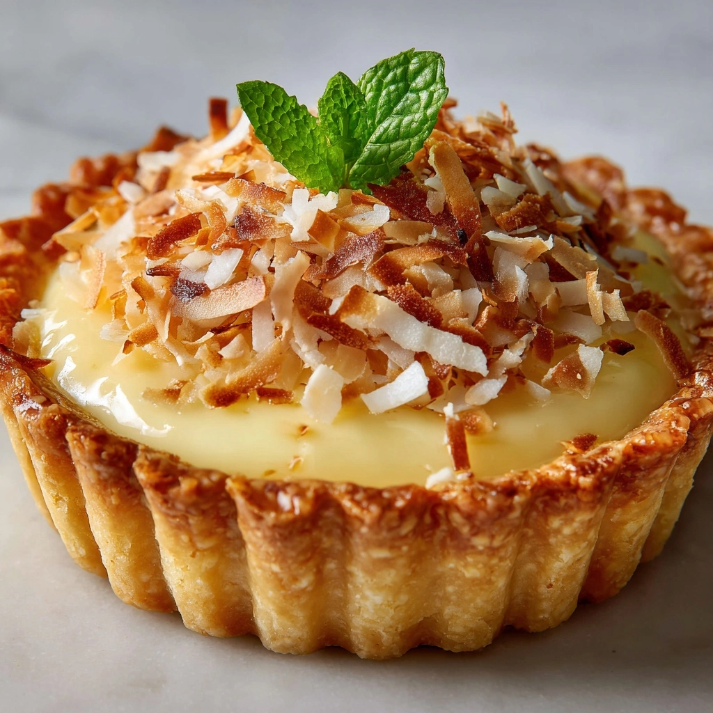 Mini Coconut Cream Pie Recipe - Recipe Image