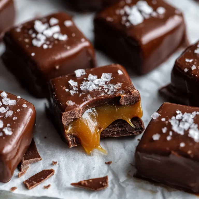 Homemade Chocolate Caramels Recipe