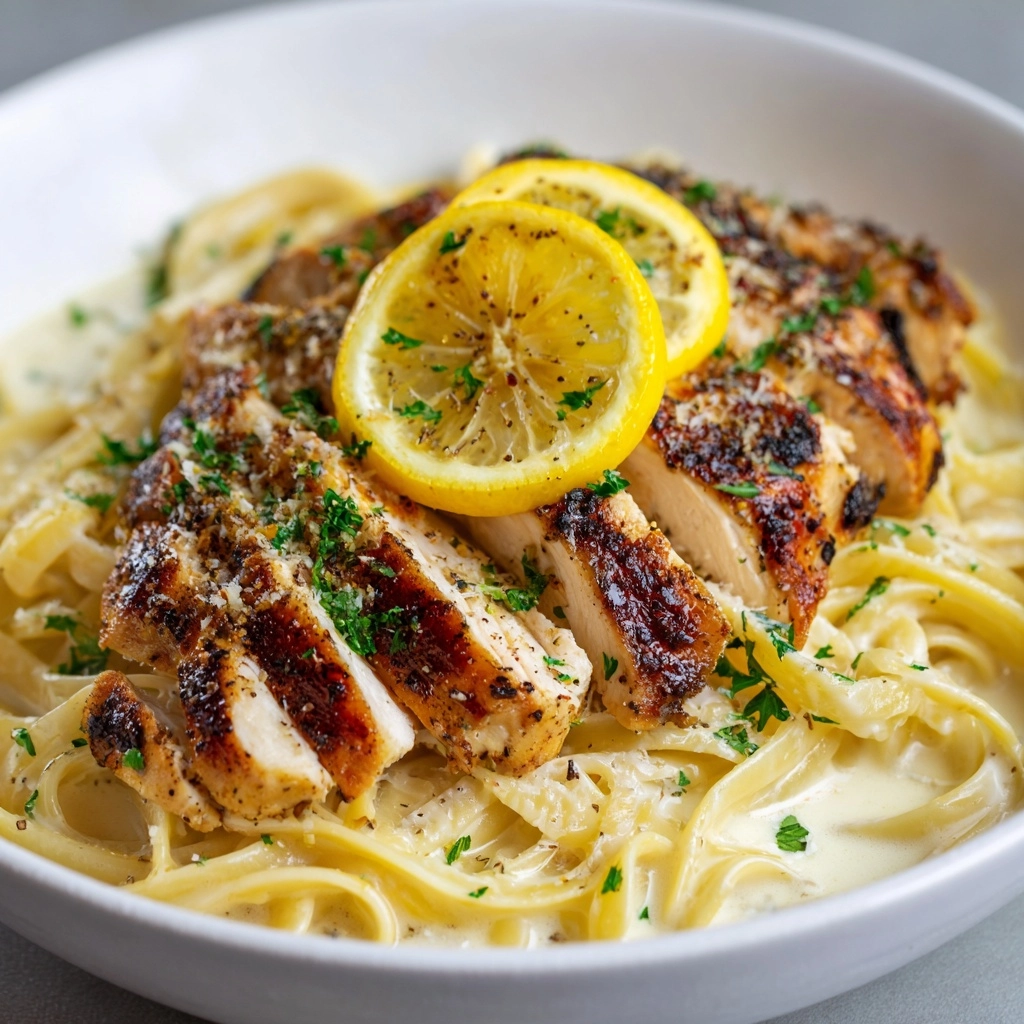 Lemon Chicken Pasta Recipe - Recipe Image