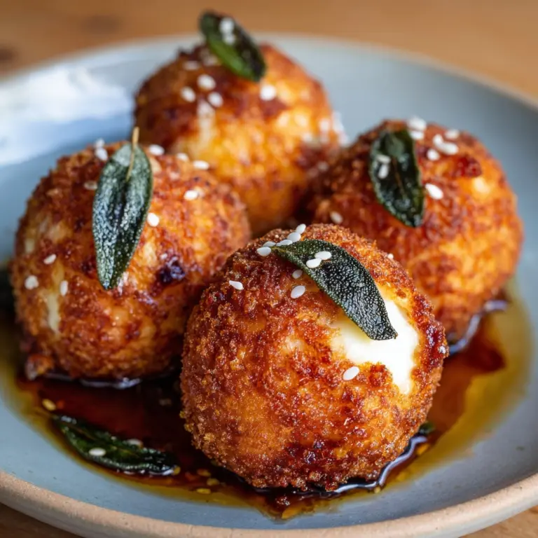Fried Goat Cheese with Tarragon + Honey Recipe