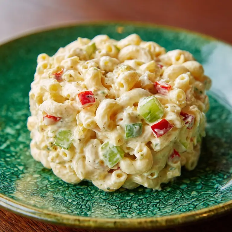 Macaroni Salad with Pickles Recipe