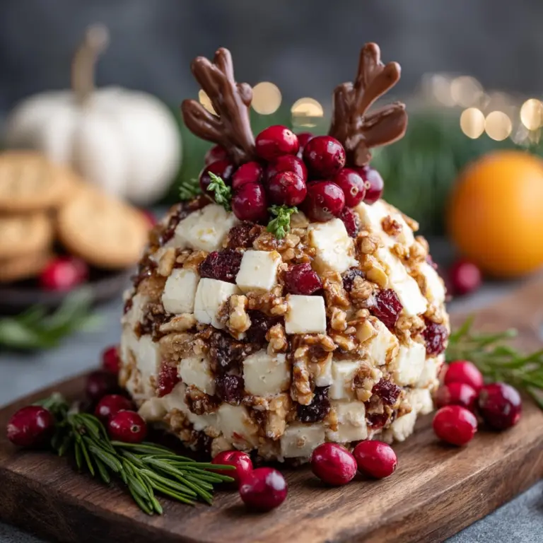Reindeer Cheese Ball Recipe